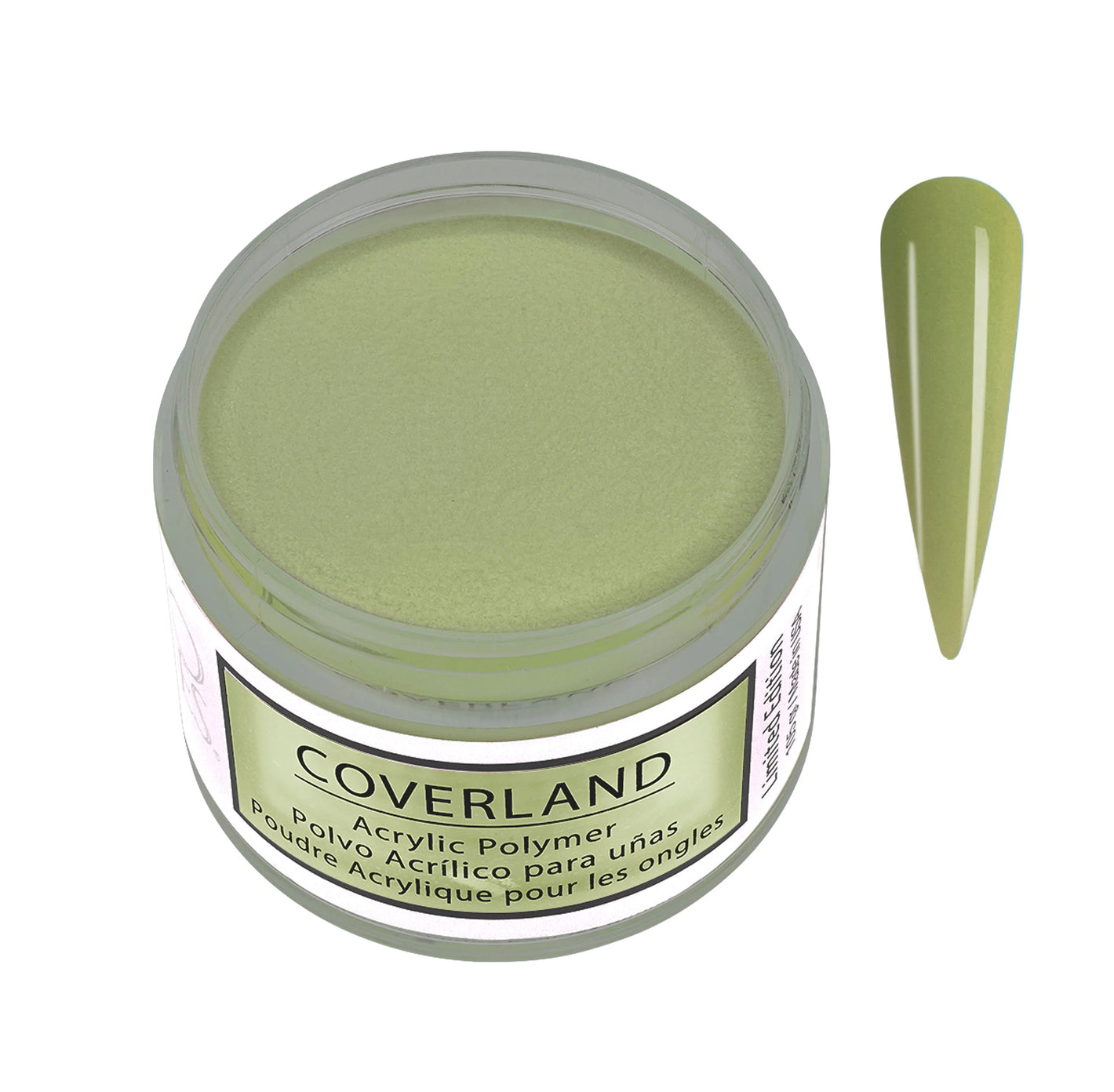 Tones Coverland Acrylic Powder - "Lily Pad" 1.5 Oz - Limited Edition