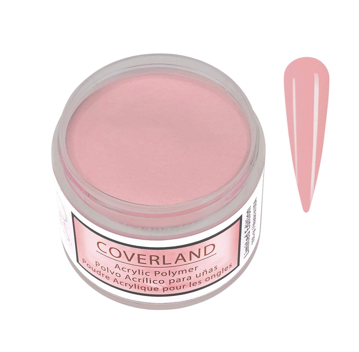 Tones Coverland Acrylic Powder - "Millennial Pink" 1.5 OZ - Limited Edition