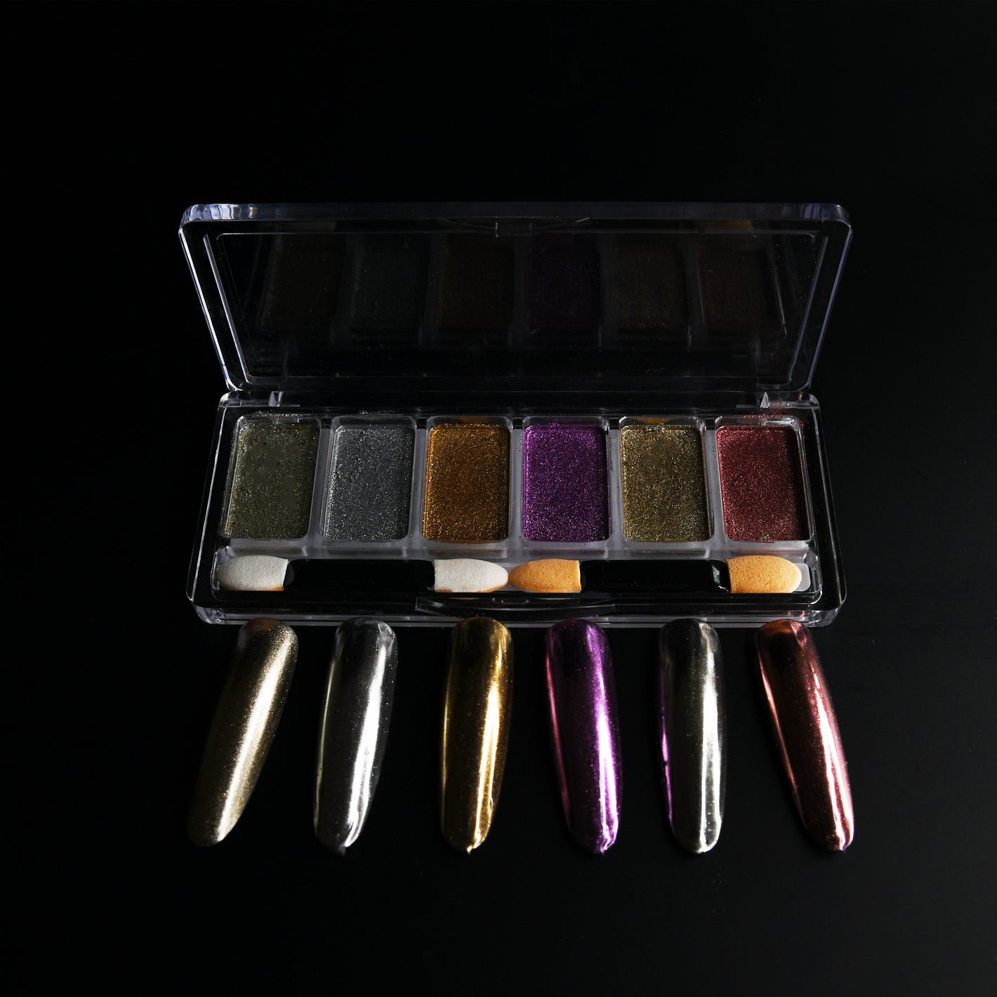 Paleta Chrome Efecto Espejo (6 colores)