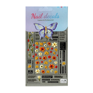 Nail Stickers -  Flowers