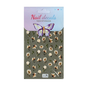 Nail Stickers -  Flowers