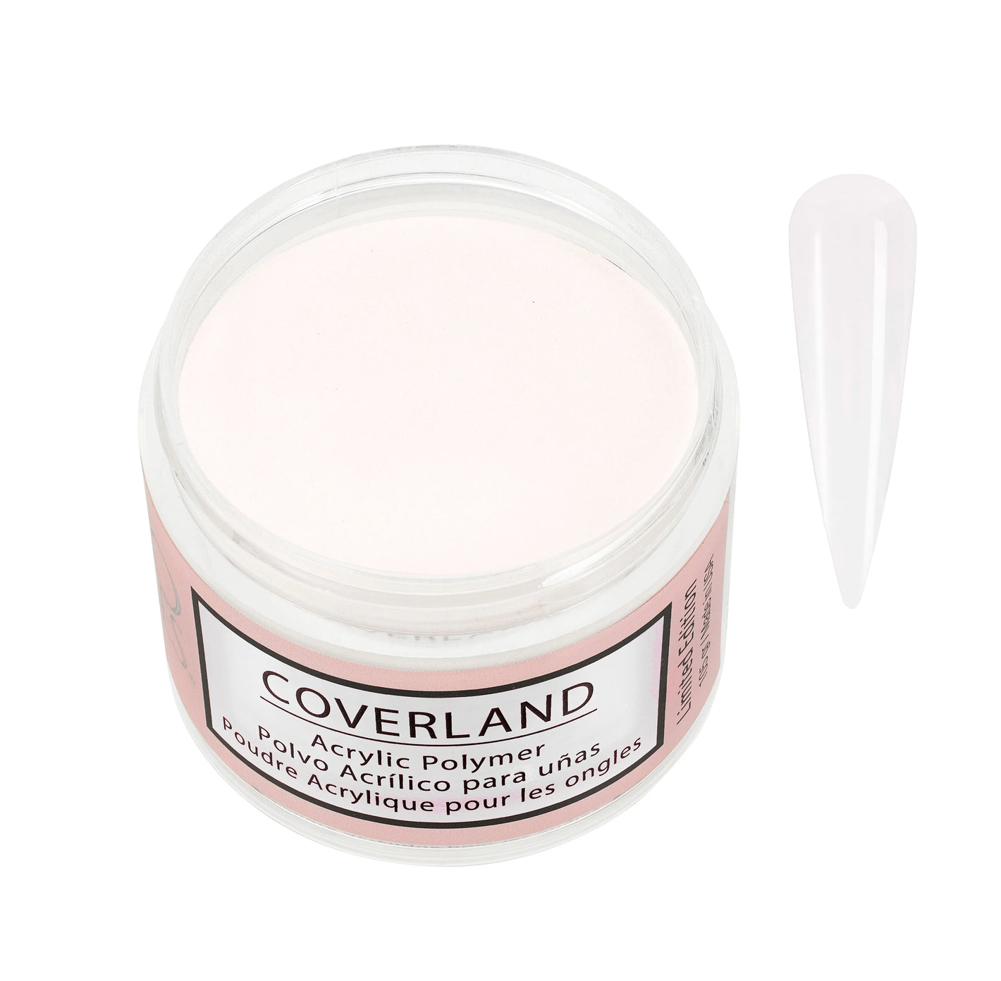 Tones Coverland Acrylic Powder 3.5oz "Perfect White" - Limited Edition