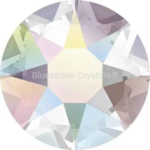 Serinity Hotfix Flat Back Crystals - Crystal AB