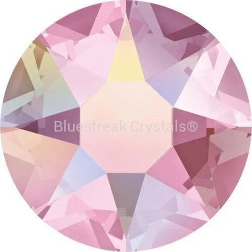 Serinity Hotfix Flat Back Crystals -  Light Rose Shimmer