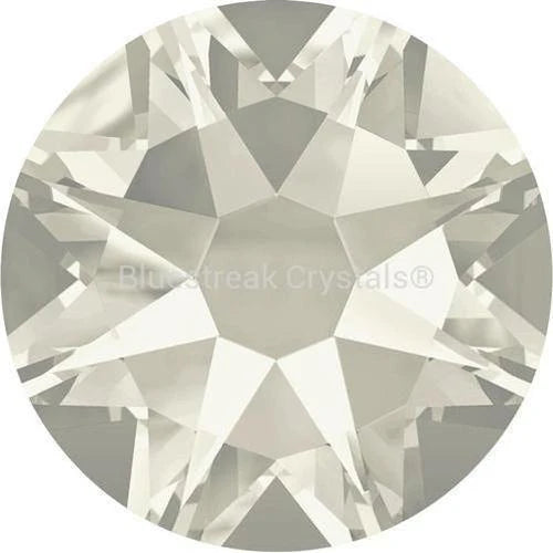 Serinity Flat Back Crystals Non Hotfix - Crystal Silver Shade