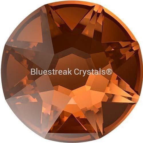 Serinity Flat Back Crystals Non Hotfix - Smoked Amber