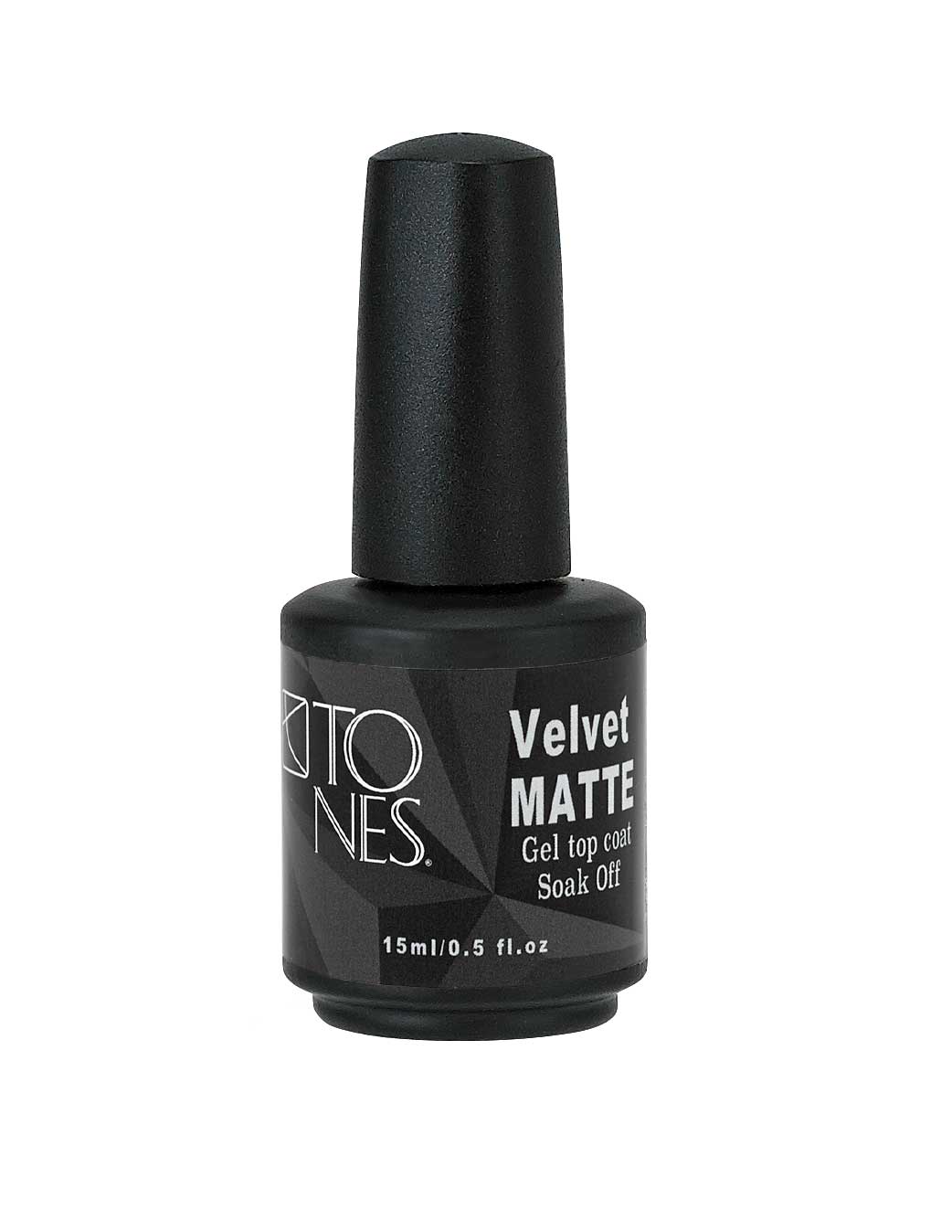 Tones Gel Polish Top Coat - Matte Rubber Velvet