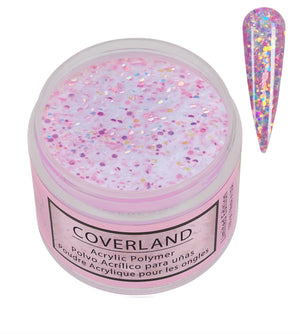 Tones Coverland Acrylic Powder 1.5 Oz "Bubble Gum" Pink - Limited Edition