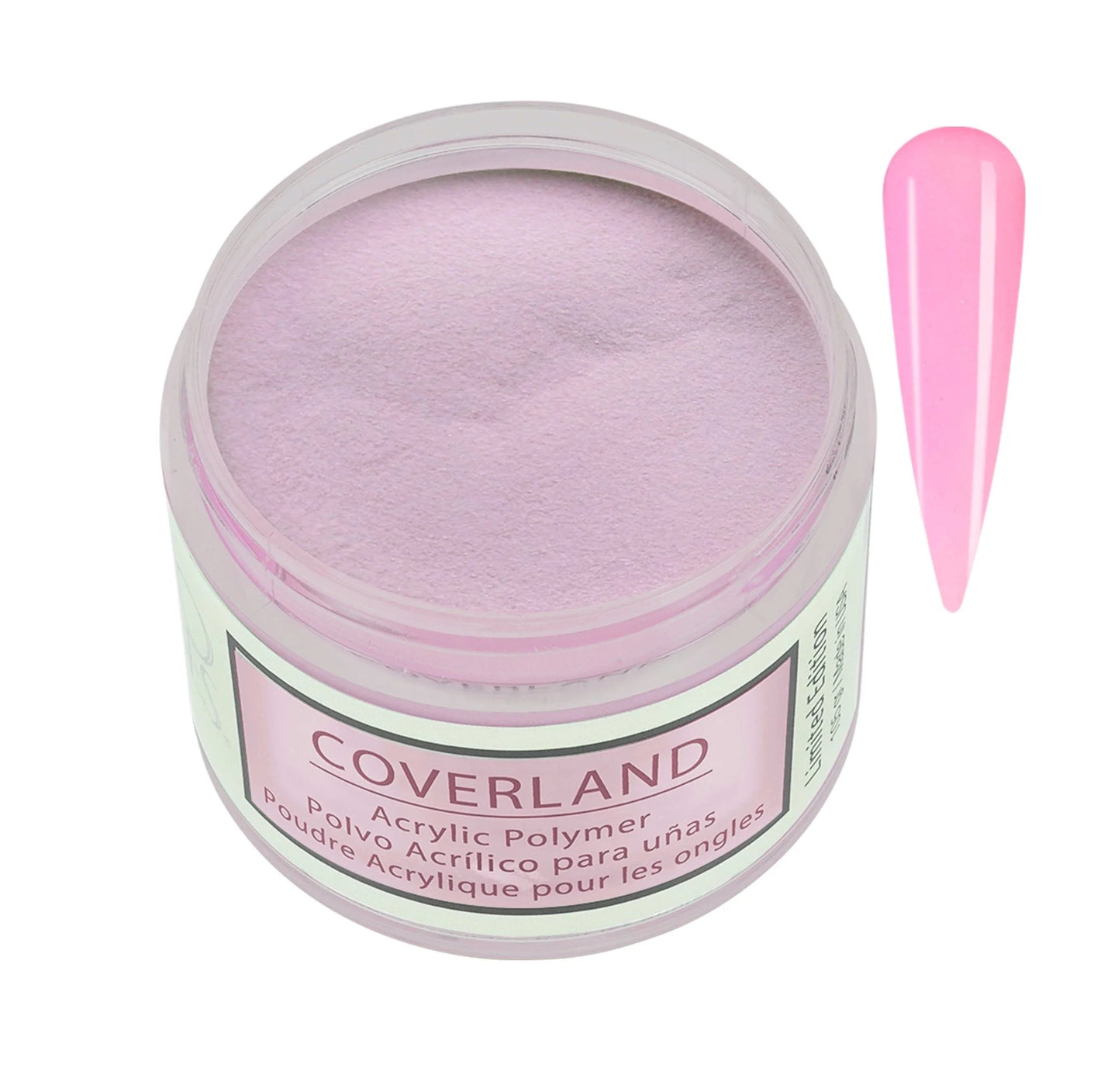 Tones Coverland Acrylic Powder 1.5 Oz "Cakepop" Pink - Limited Edition