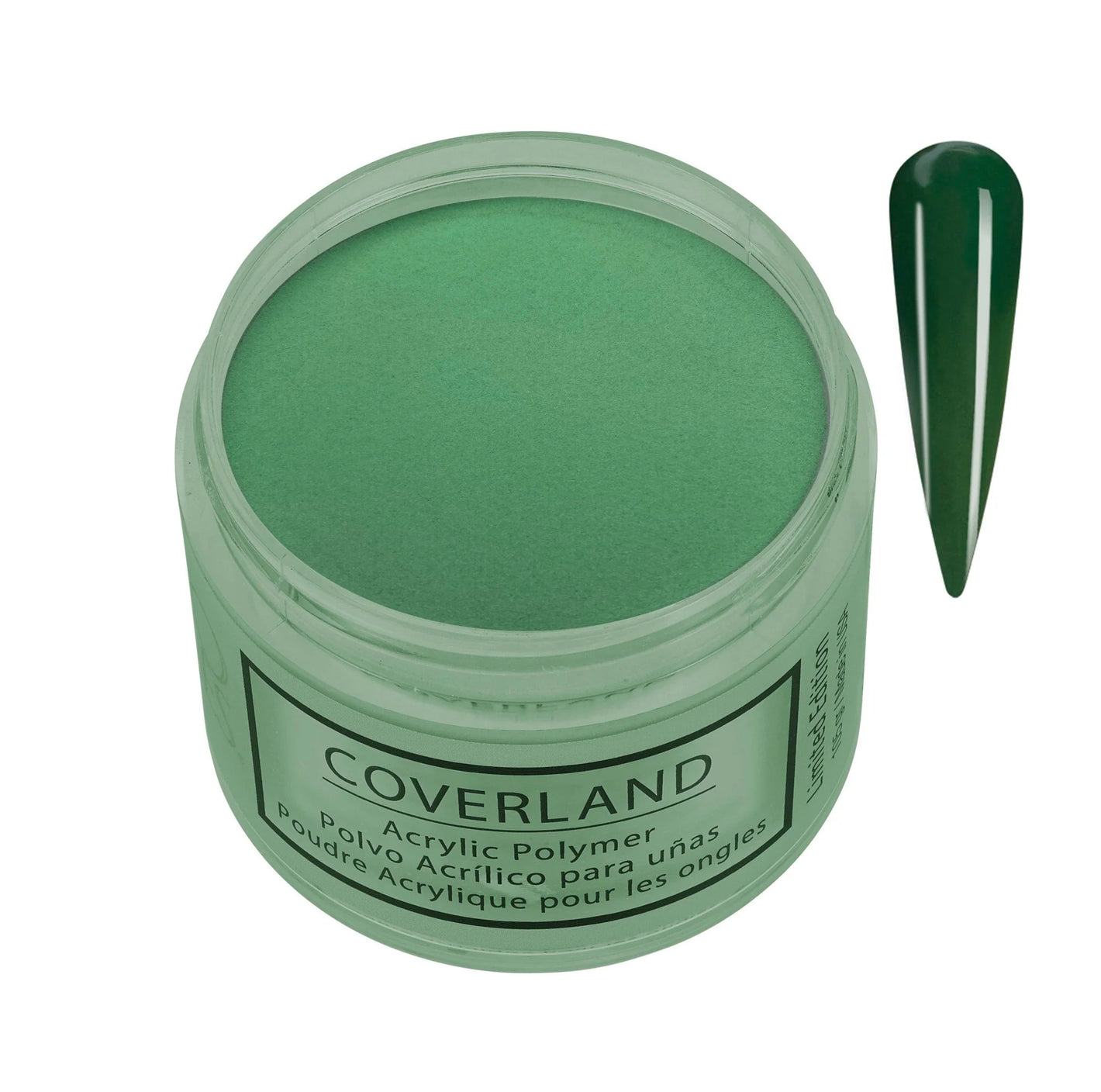 Tones Coverland Acrylic Powder 1.5 Oz "Christmas Tree" Green - Limited Edition