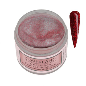 Tones Coverland Acrylic Powder 1.5 Oz "Date Night" Red - Limited Edition