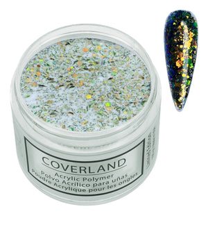 Tones Coverland Acrylic Powder 1.5 Oz "Hypnotized" Green - Limited Edition