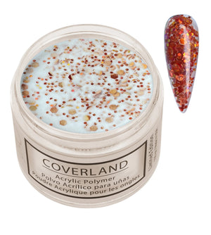 Tones Coverland Acrylic Powder 1.5 Oz "Pumpkin Spice" Limited Edition