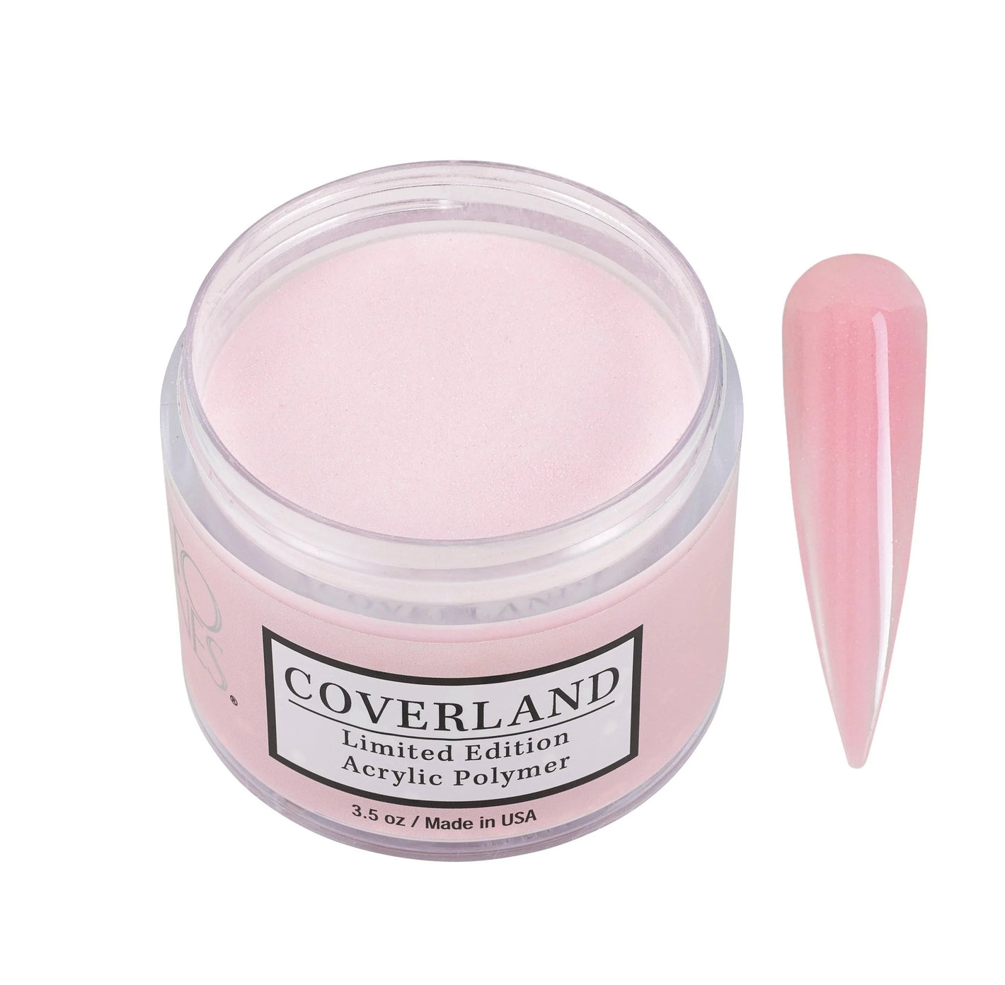 Tones Coverland Acrylic Powder 3.5oz "Blush Pink" - Limited Edition