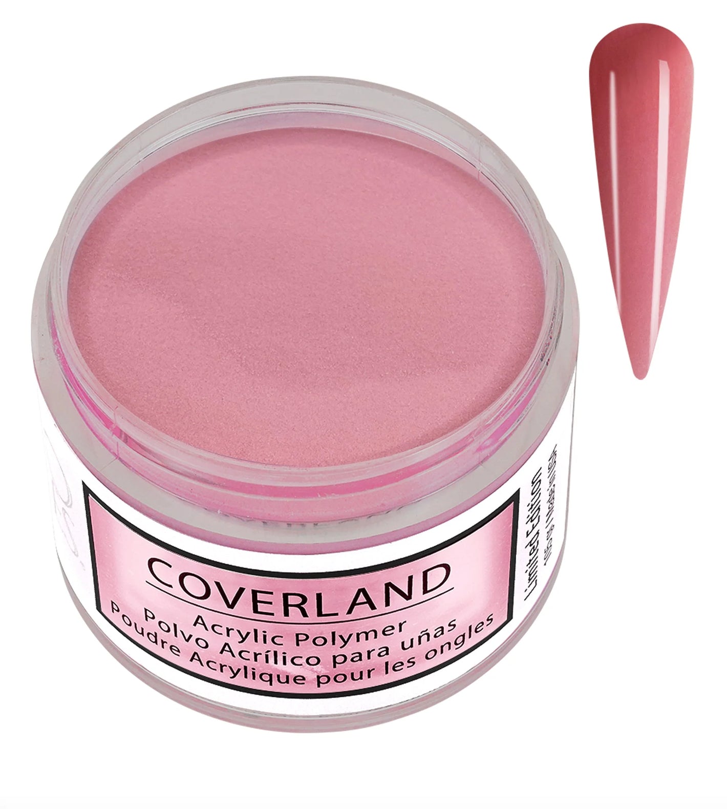 Tones Coverland Acrylic Powder - "French Rose" 1.5 Oz - Limited Edition